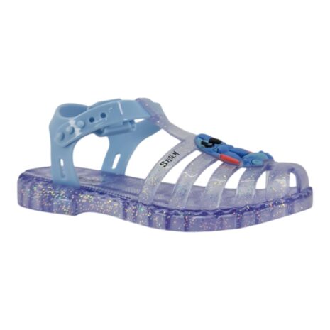 sandália infantil menina grendene VIDRO GLITTER-AZUL CLARO