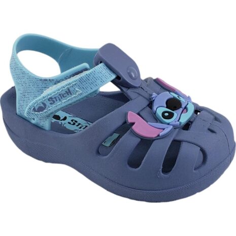 sandália infantil menina stitch grendene AZUL