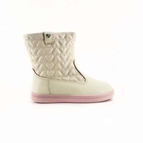 bota infantil menina molekinha BRANCO OFF