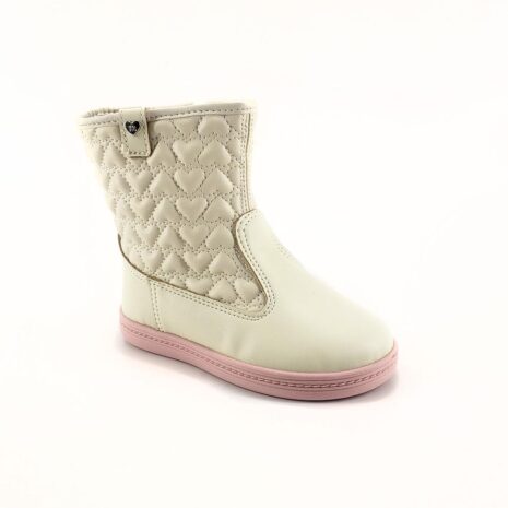 bota infantil menina molekinha BRANCO OFF