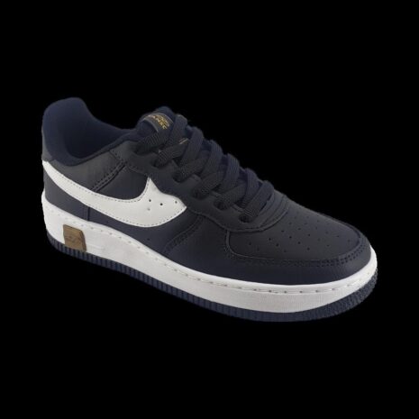 tênis masculino casual vanscy PRETO-BRANCO