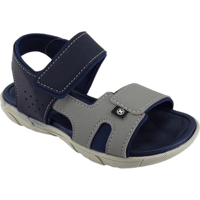 sandália infantil menino molekinho MARINHO-CINZA