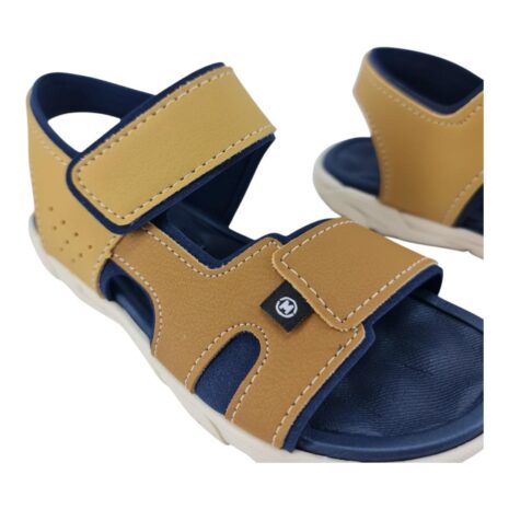 sandália infantil menino molekinho MOSTARDA-CARAMELO