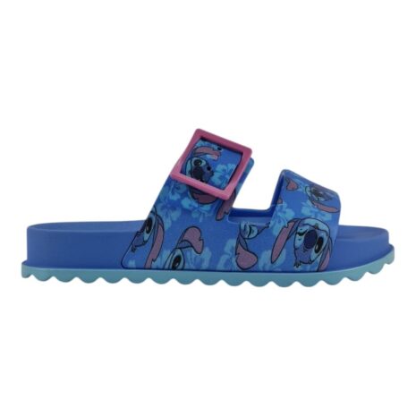 tamanco infantil menina ipanema stitch AZUL-ROSA