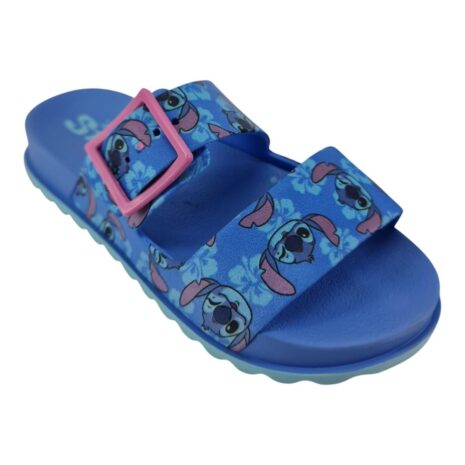 tamanco infantil menina ipanema stitch AZUL-ROSA