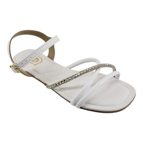 sandália infantil menina molekinha BRANCO