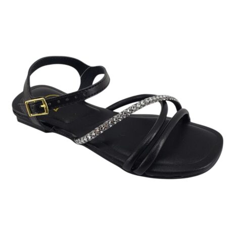 sandália infantil menina molekinha PRETO