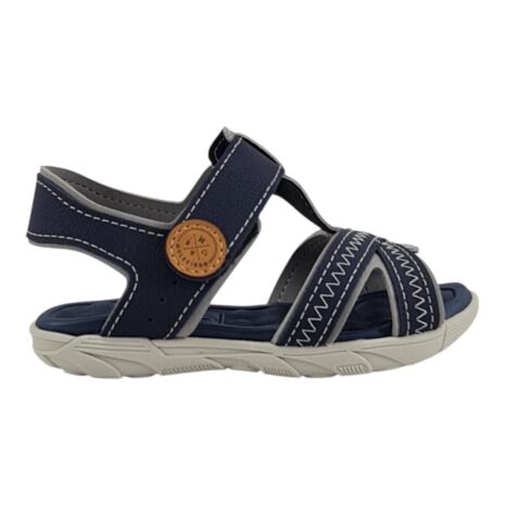 sandália infantil menino molekinho MARINHO-CINZA