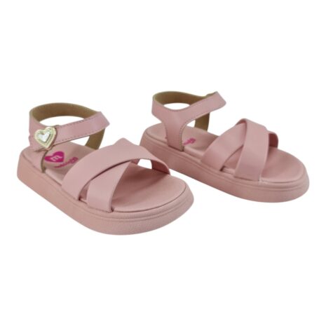 sandália infantil menina molekinha ROSA