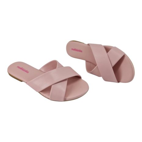 rasteira infantil menina molekinha ROSA