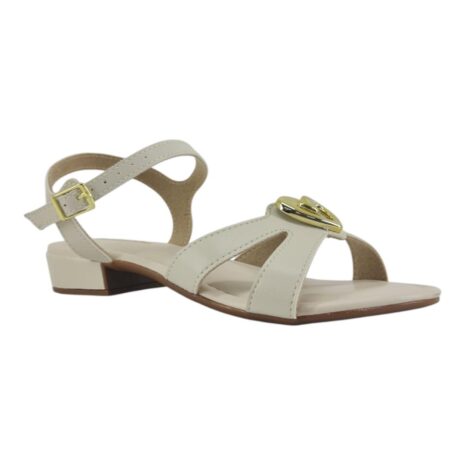 sandália infantil menina molekinha BRANCO OFF