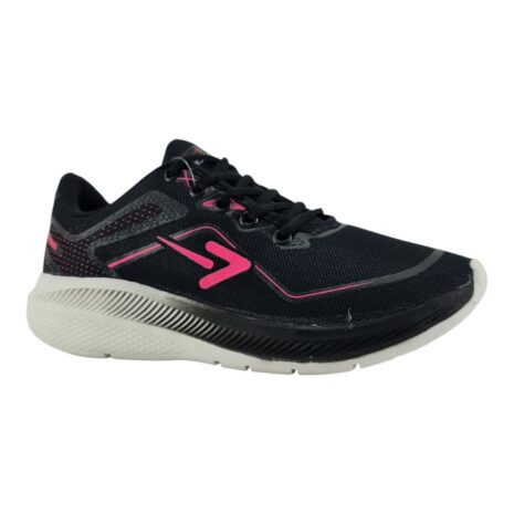 tênis jogging feminino box 200 OFF-PRETO