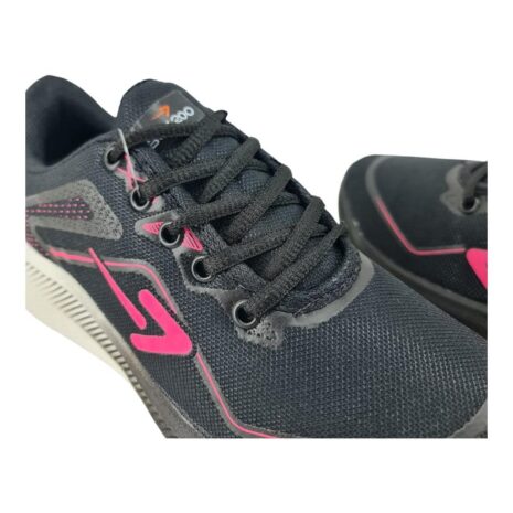 tênis jogging feminino box 200 OFF-PRETO