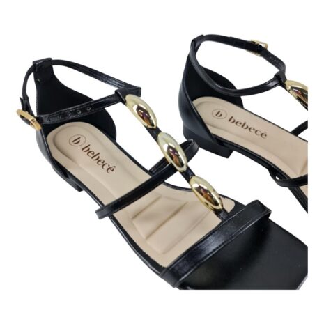 sandália feminina salto bebecê PRETO