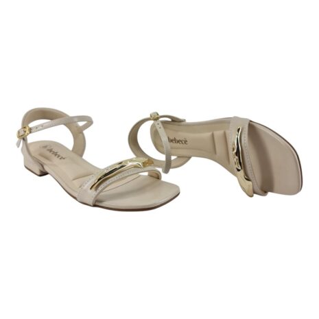 sandália feminina salto bebecê AVEIA