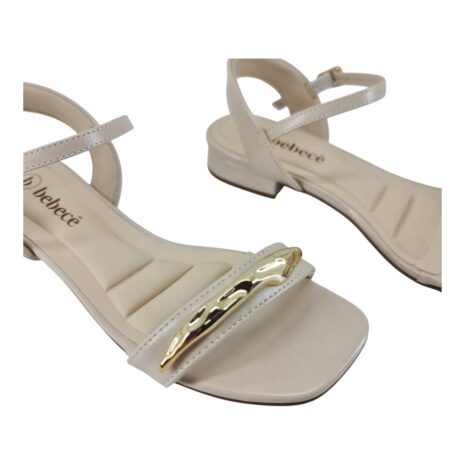 sandália feminina salto bebecê AVEIA