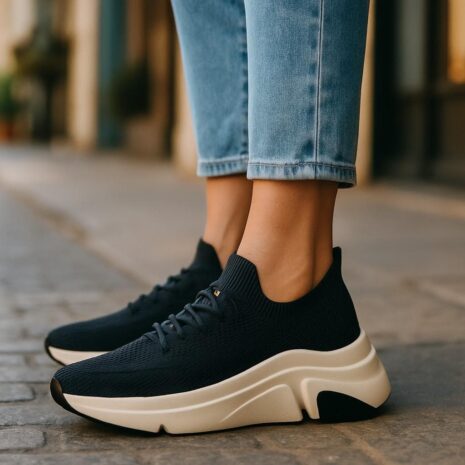 tênis feminino casual modare PRETO