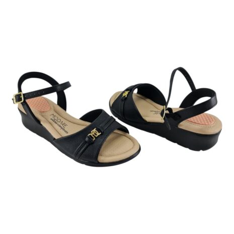 sandália feminina anabela modare PRETO