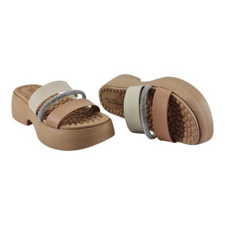 tamanco feminino modare CREME-NUDE