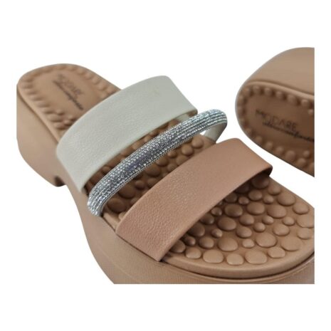 tamanco feminino modare CREME-NUDE