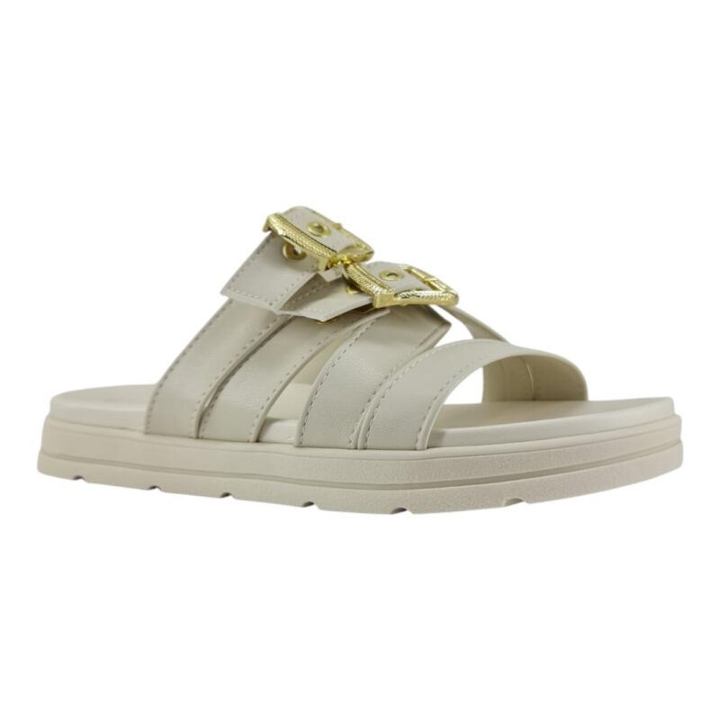 tamanco feminino moleca BRANCO OFF