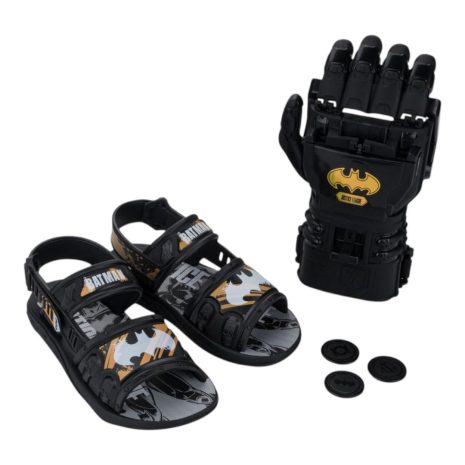 sandália infantil menino com brinde PRETO