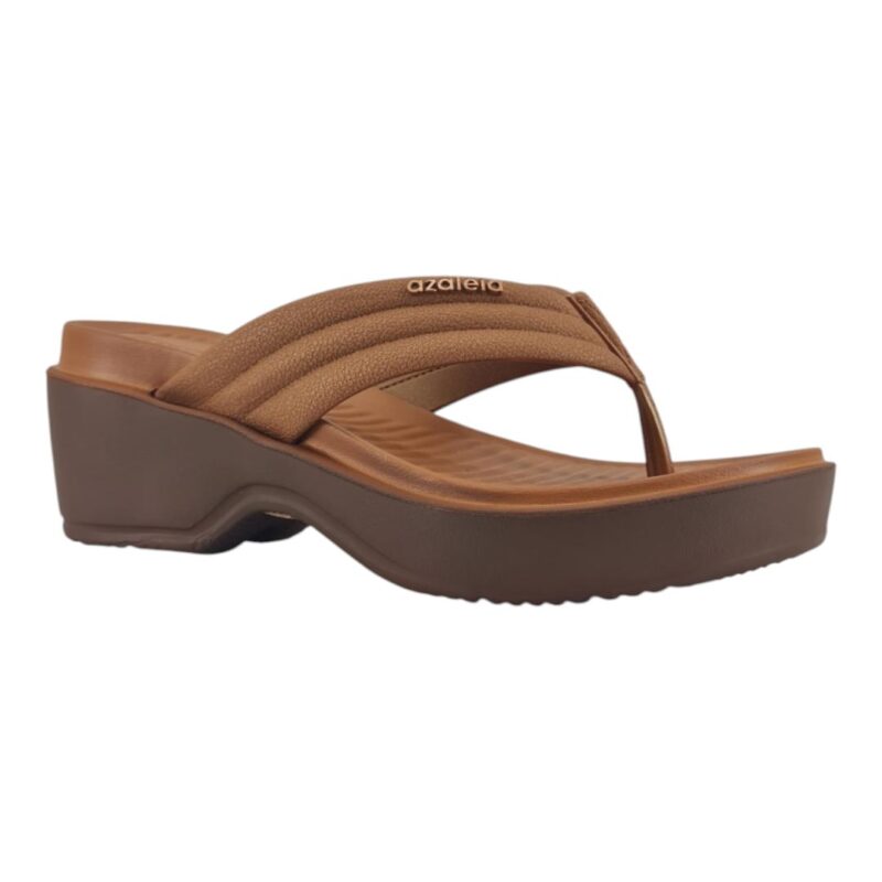 tamanco feminino azaléia MARROM PECAN