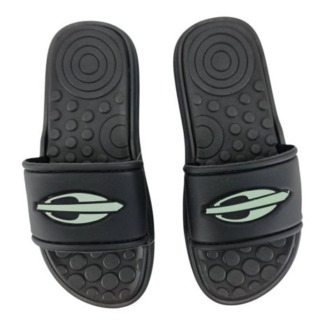 chinelo infantil menino mormaii PRETO-CINZA