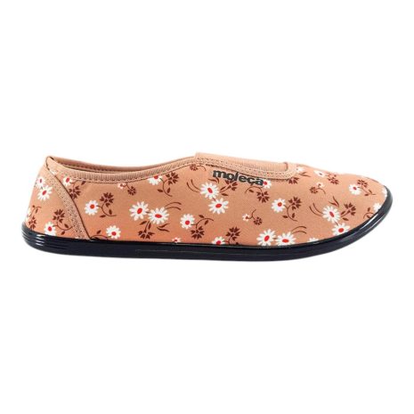 sapatilha feminina moleca MULTI NUDE