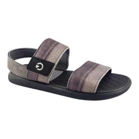 sandália masculina cartago PRETO-CINZA