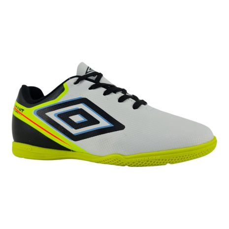 tênis indoor infantil menino umbro BRANCO-PRETO