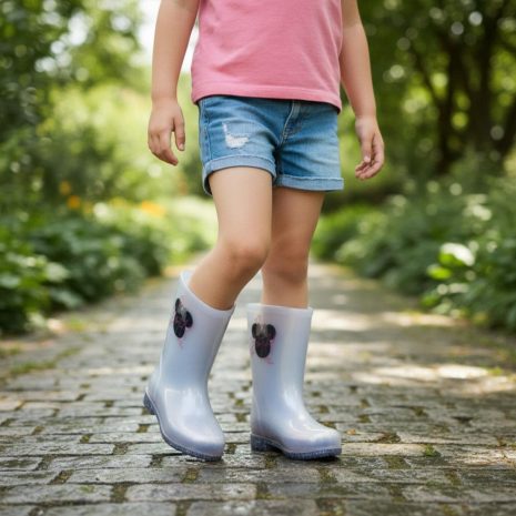 bota borracha infantil menina grendene BRONZE-PEROLADO