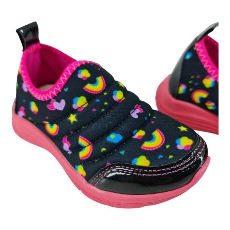 tênis infantil menina pipos ARCO IRIS