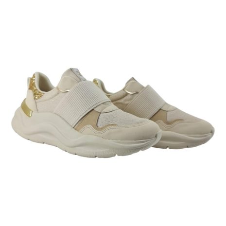 tênis casual feminino piccadilly OFF WHITE