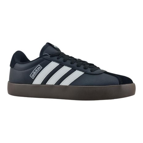 tênis masculino casual adidas vl court BLACK-WHITE