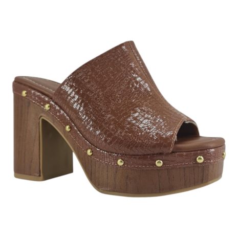 tamanco feminino vizzano MOCCA-CAMEL