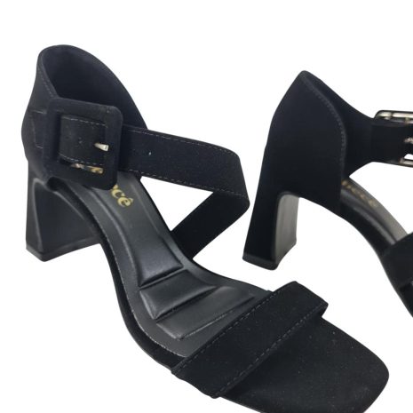 sandália feminina salto bebecê PRETO