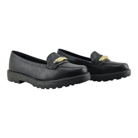sapato mocassim feminino modare PRETO