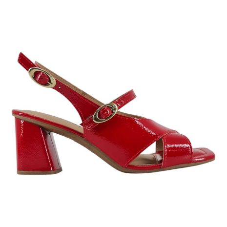 sandália feminina salto dakota VERMELHO