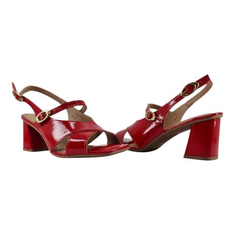 sandália feminina salto dakota VERMELHO