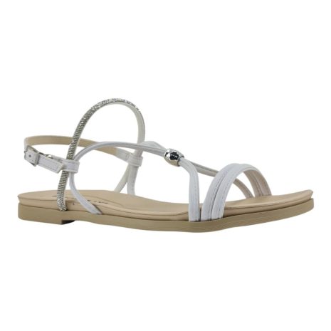 sandália feminina anabela piccadilly BRANCO-NEVE