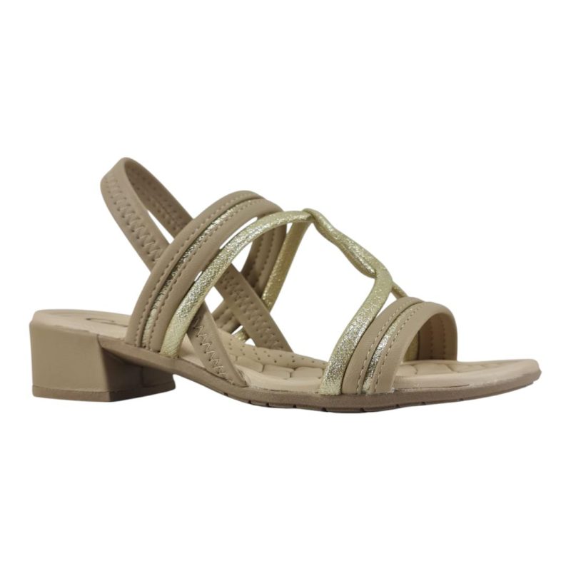 sandália feminina salto campesi DUNA