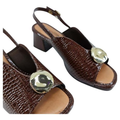 sandália feminina salto mississipi CACAU