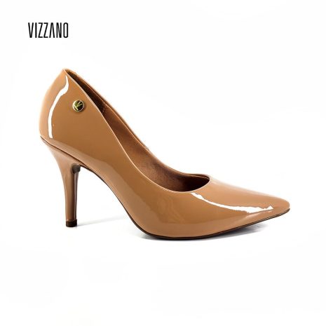 sapato feminino scarpin vizzano NUDE