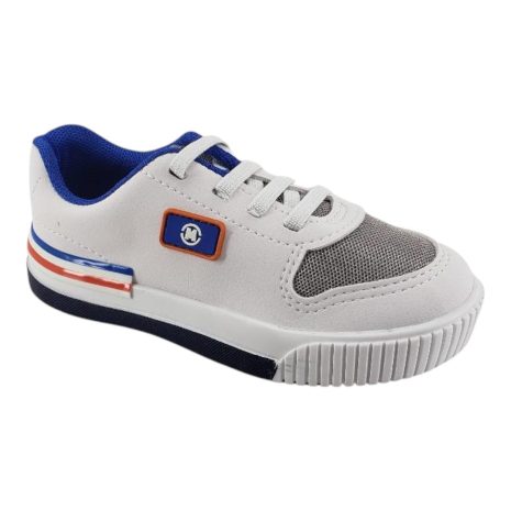 tênis infantil menino molekinho BRANCO-CINZA