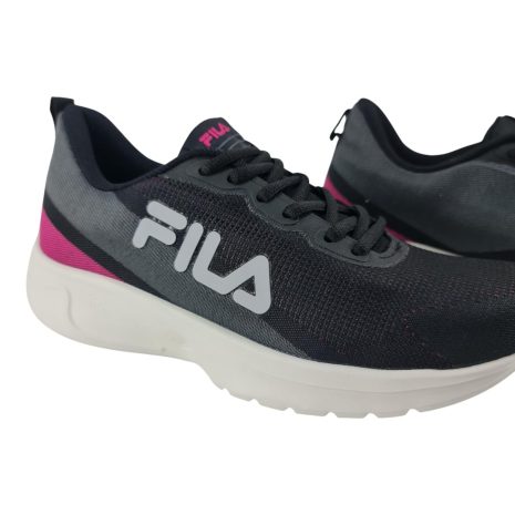 tênis esportivo feminino fila BLACK-GRAFITE