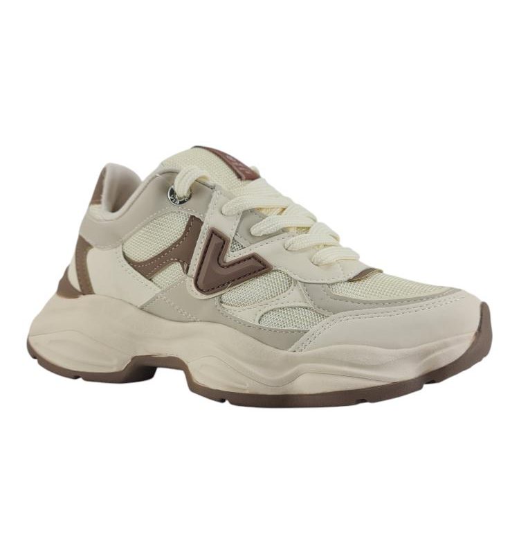 tênis casual feminino via marte MARFIM MULTI
