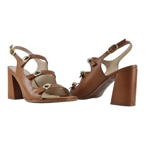 sandália feminina salto ramarim TOFFE