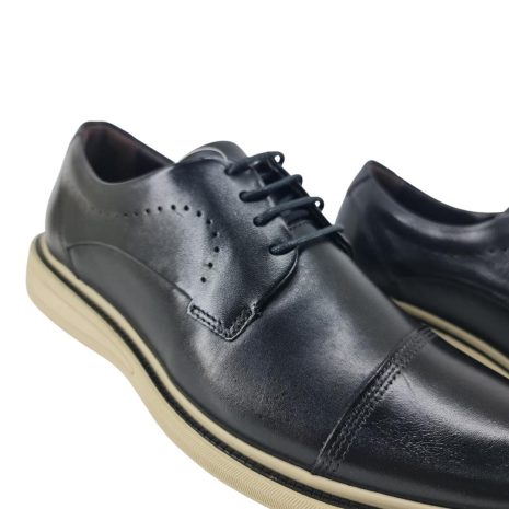 sapato masculino democrata PRETO