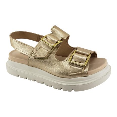 sandália feminina anabela modare DOURADO